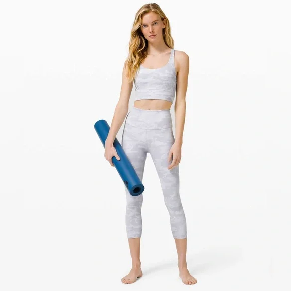 NWT Lululemon Energy Bra Long Line Incognito Camo 6 - Picture 8 of 9